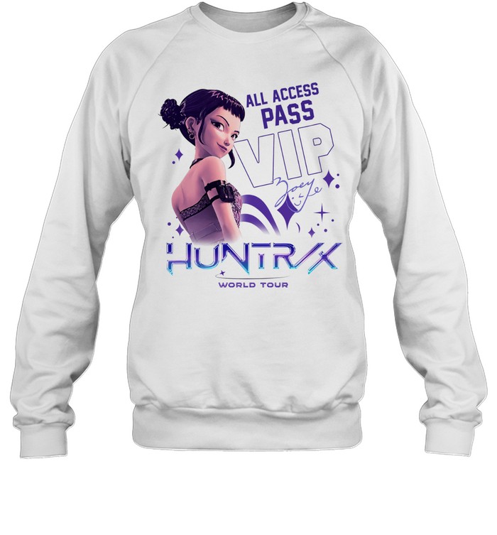 All Access Pass Zoey VIP KPop Demon Hunters Sweatshirt