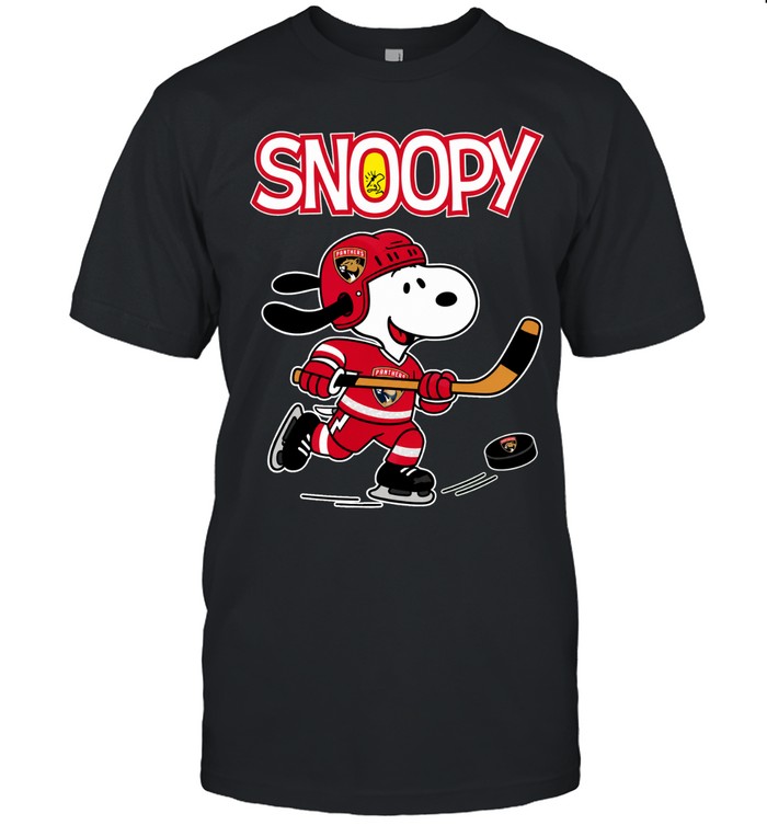 Florida Panthers x Peanuts Snoopy hockey Unisex T-Shirt