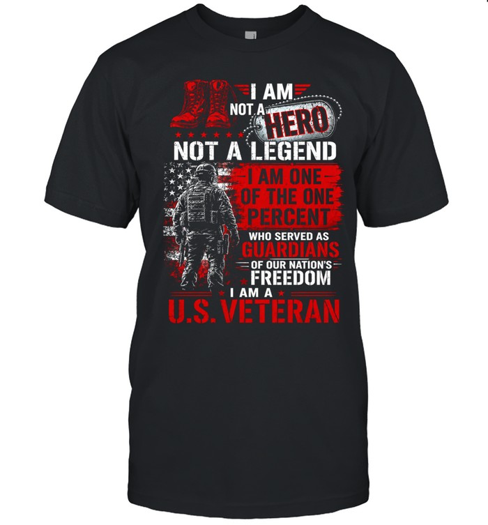 I Am One Of The One Percent Who Served As Guardians Of Freedom Unisex T-Shirt