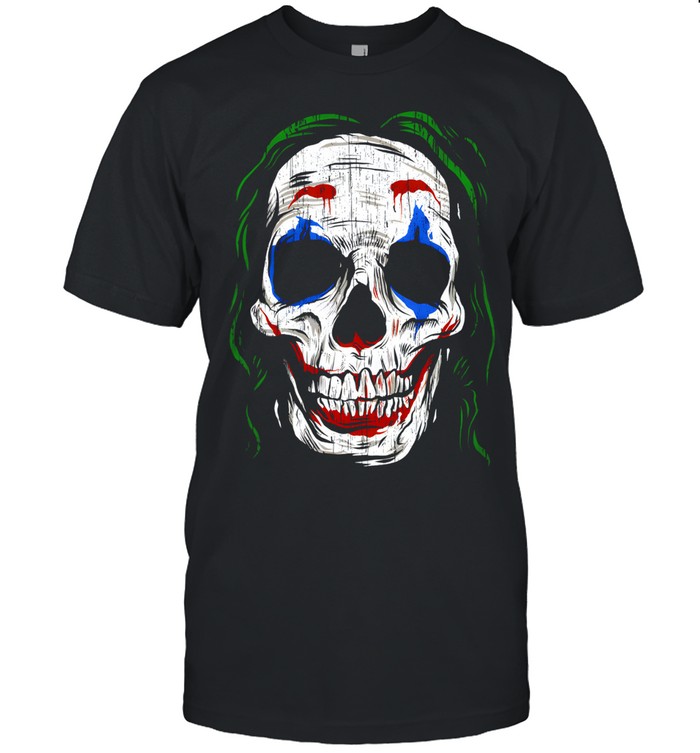 Joaquin Phoenix Joker Skull Unisex T-Shirt