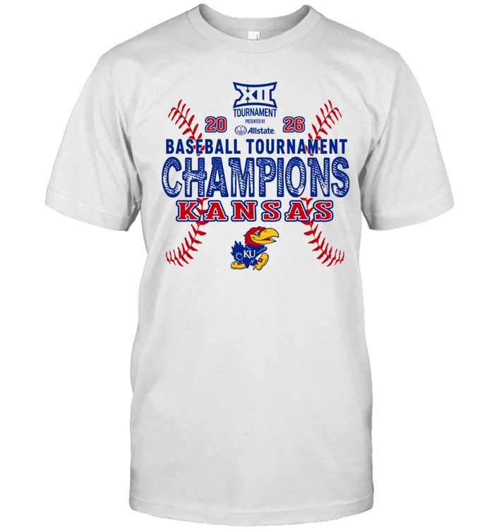 Kansas Jayhawks Big 12 Baseball Tournament 2026 Unisex T-Shirt