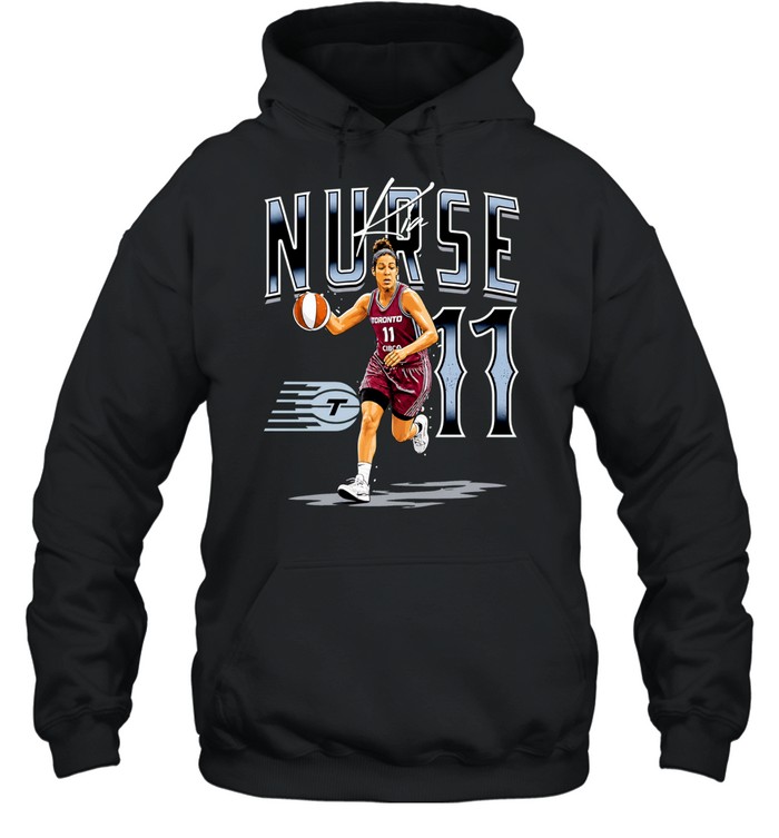 Kia Nurse number 11 Toronto Tempo Hoodie