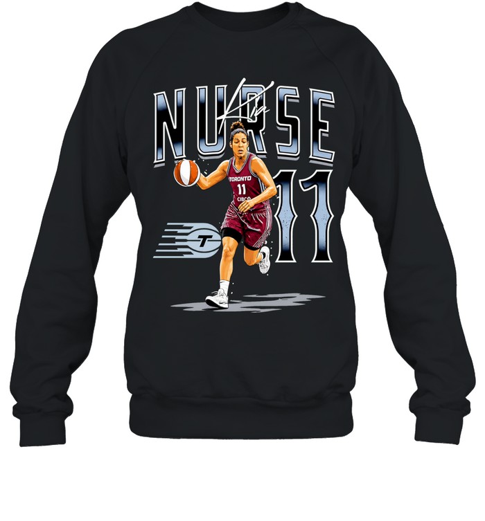 Kia Nurse number 11 Toronto Tempo Sweatshirt
