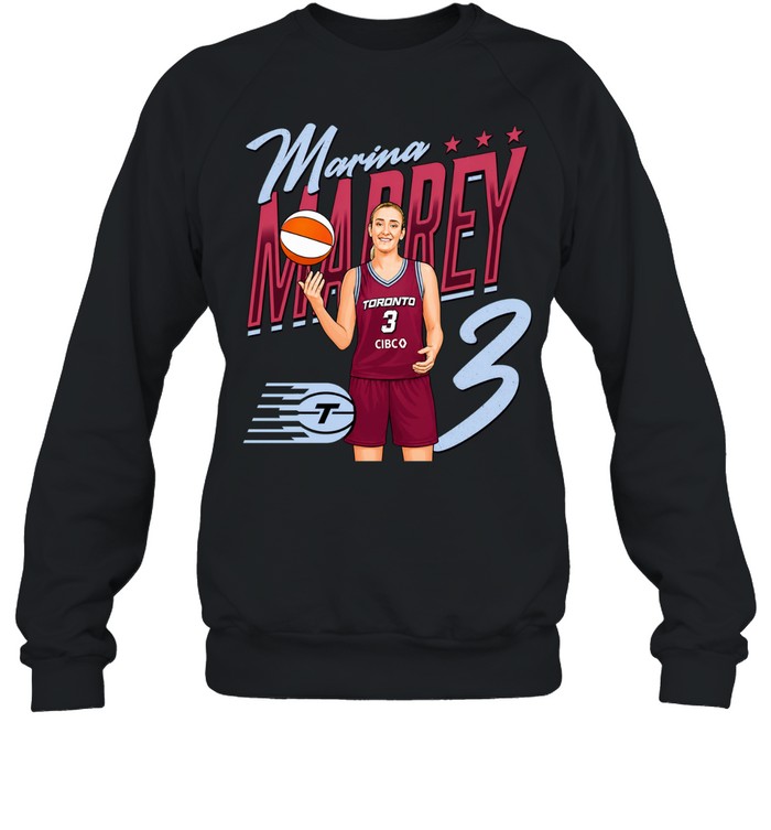 Marina Mabrey number 3 Toronto Tempo Sweatshirt