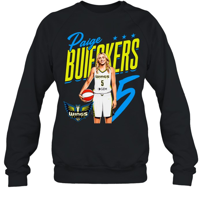 Paige Bueckers number 5 Dallas Wings Sweatshirt