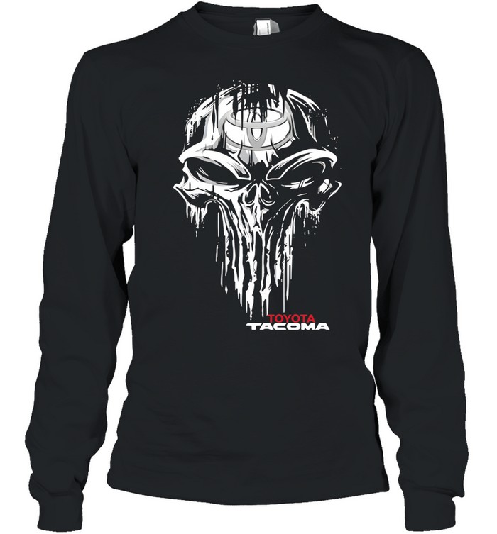 Punisher Skull With Long Sleeve Tee