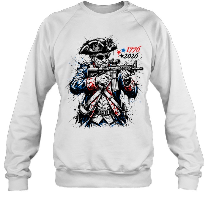 Revolutionary Splatter 1776 2026 America 250 Sweatshirt