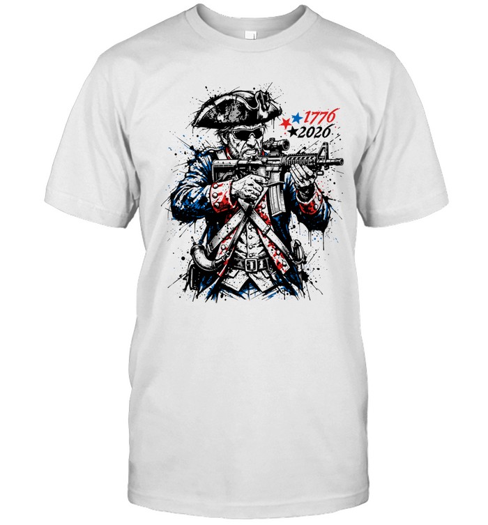 Revolutionary Splatter 1776 2026 America 250 Unisex T-Shirt