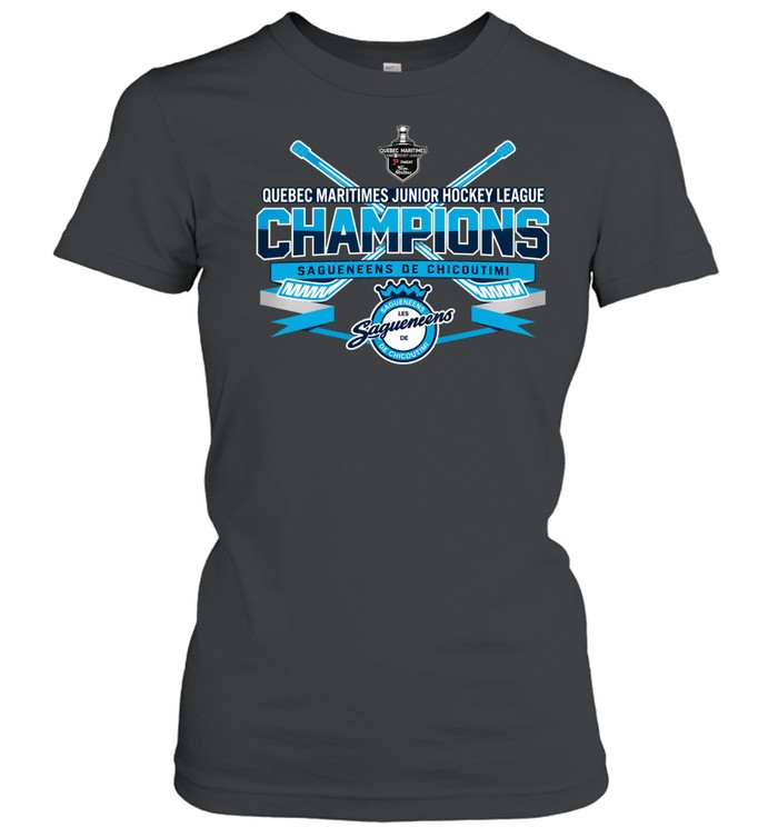 Saguenéens de Chicoutimi 2026 Quebec Maritime Junior Hockey League Women T-Shirt