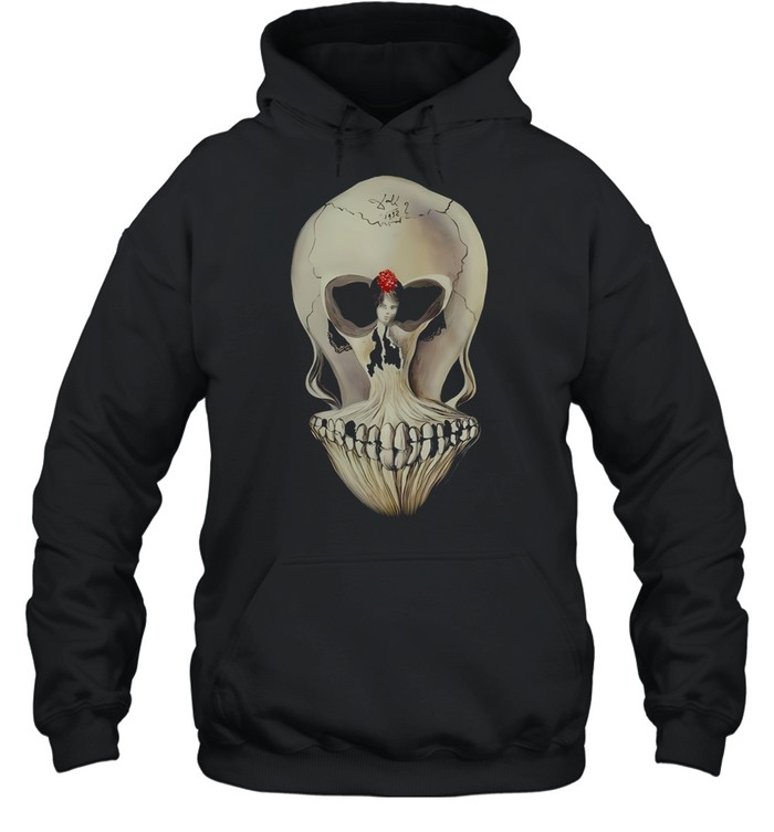 Salvador Dali Dancer In Skull Hoodie