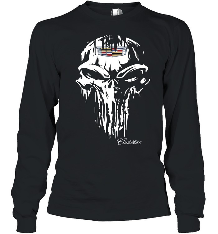 Skull Cadillac Long Sleeve Tee