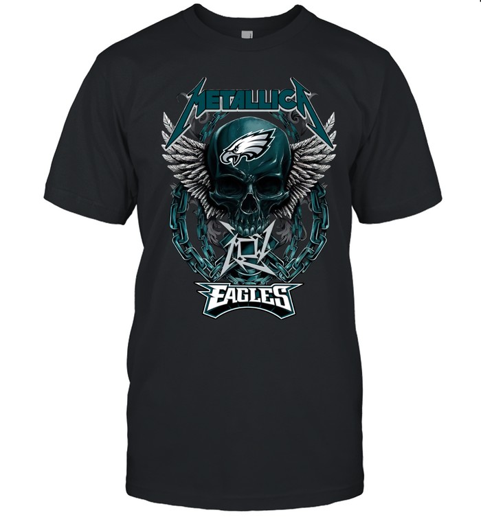 Skull Philadelphia Eagles Unisex T-Shirt