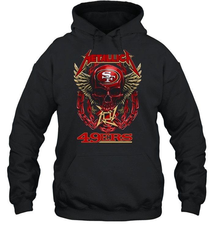 Skull San Francisco 49ers Hoodie