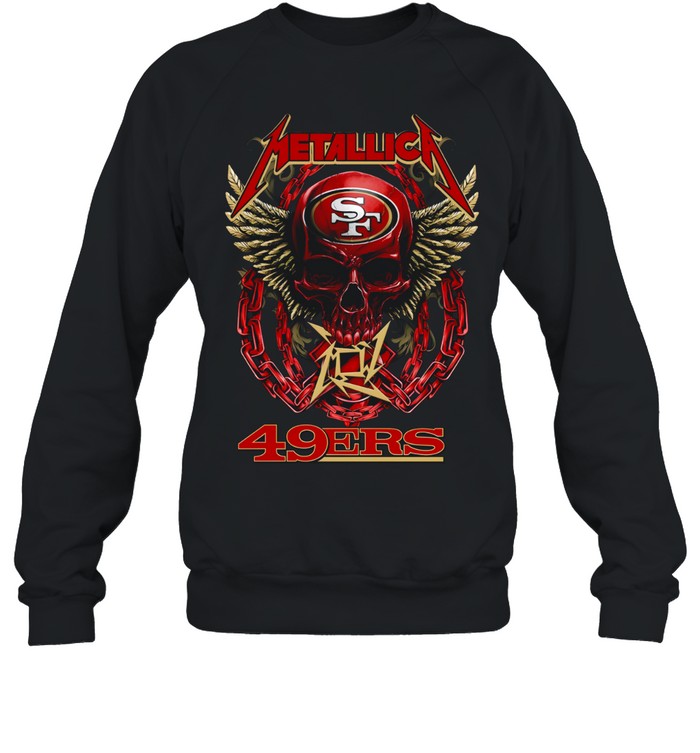 Skull San Francisco 49ers Sweatshirt