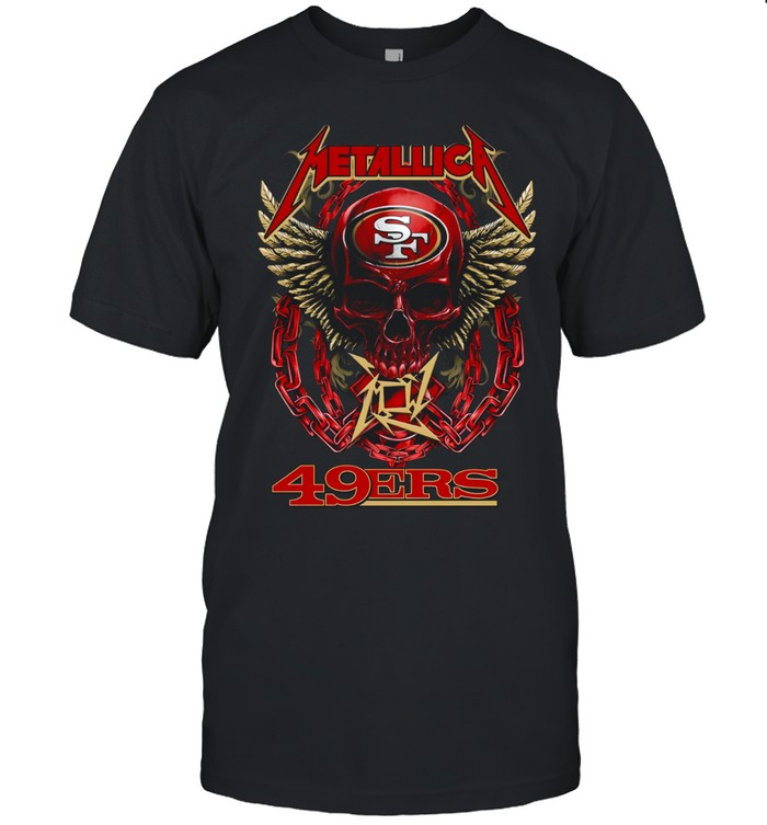 Skull San Francisco 49ers Unisex T-Shirt