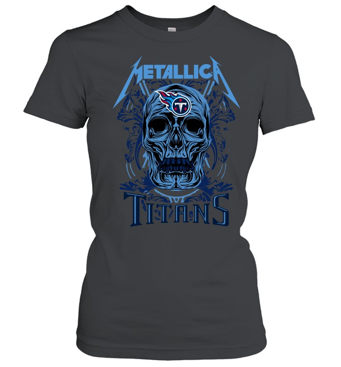 Skull tennessee titans Women T-Shirt