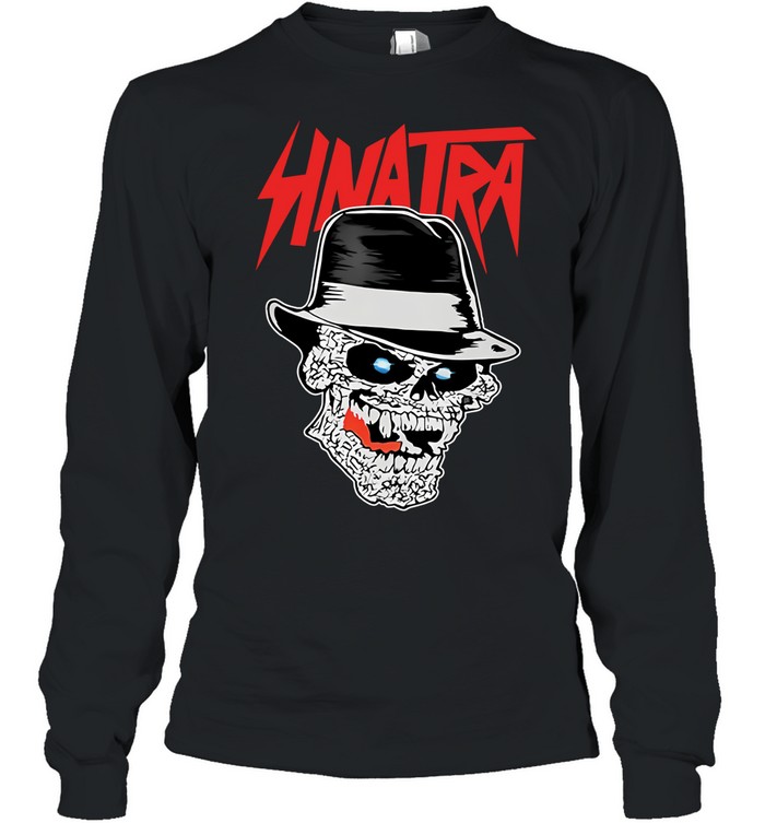 Skull Vaporware Frank Sinatra Long Sleeve Tee