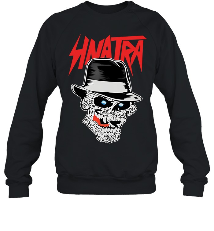 Skull Vaporware Frank Sinatra Sweatshirt