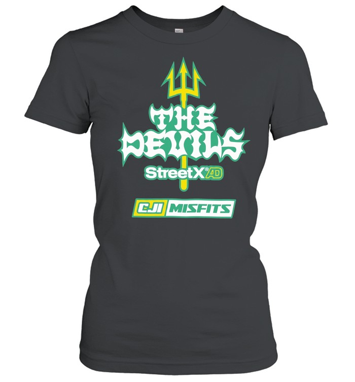 StreetxAD The Devils CJI Misfits Women T-Shirt