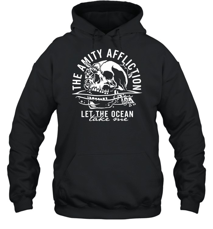 TAA Let The Ocean Take Me Skull Hoodie
