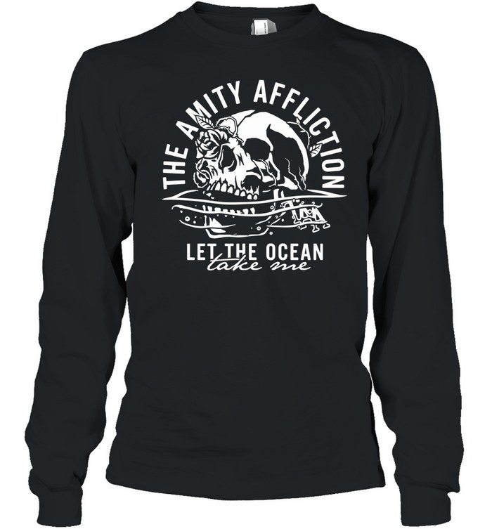 TAA Let The Ocean Take Me Skull Long Sleeve Tee