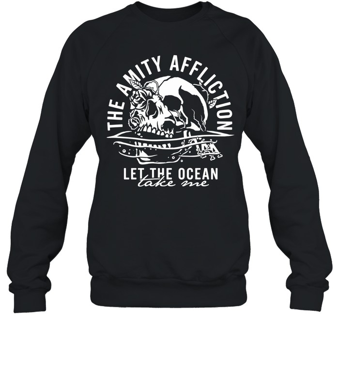 TAA Let The Ocean Take Me Skull Sweatshirt