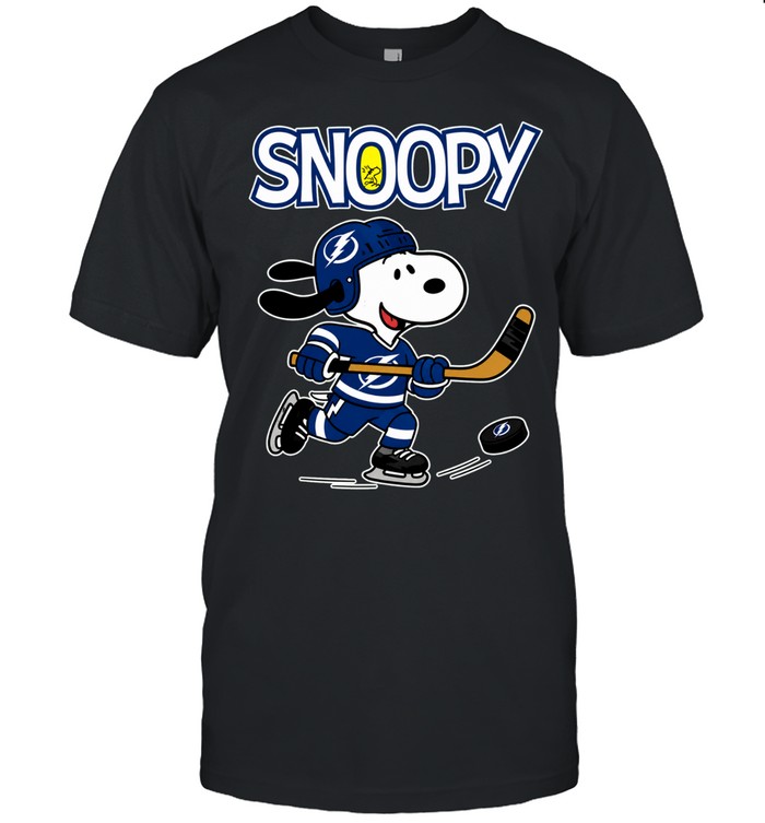Tampa Bay Lightning x Peanuts Snoopy hockey Unisex T-Shirt