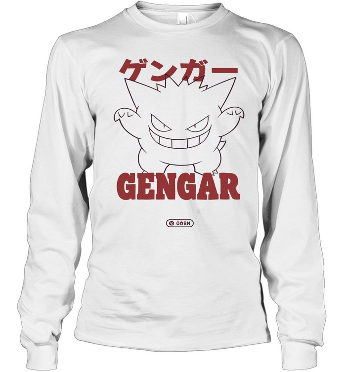 Target Gengar Pokemon Long Sleeve Tee