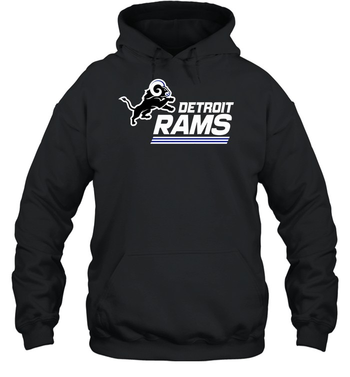 Twisted Gorilla Los Angeles Rams vs Detroit Lions Hoodie