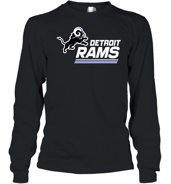 Twisted Gorilla Los Angeles Rams vs Detroit Lions Long Sleeve Tee