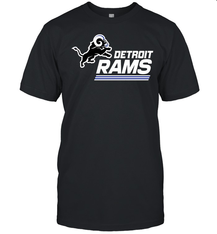 Twisted Gorilla Los Angeles Rams vs Detroit Lions Unisex T-Shirt
