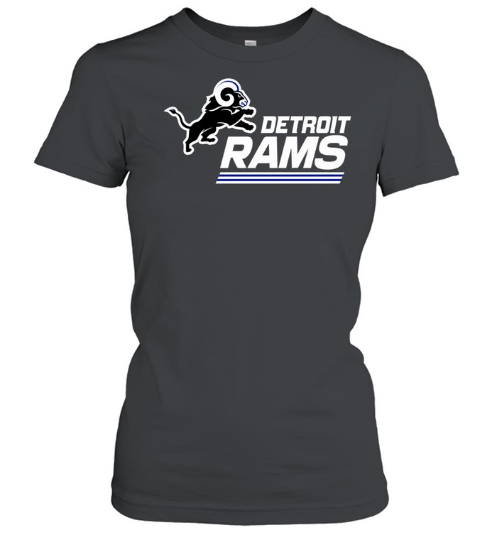 Twisted Gorilla Los Angeles Rams vs Detroit Lions Women T-Shirt
