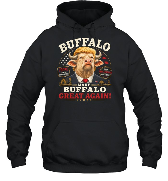 America Make Buffalo Great Again Hoodie