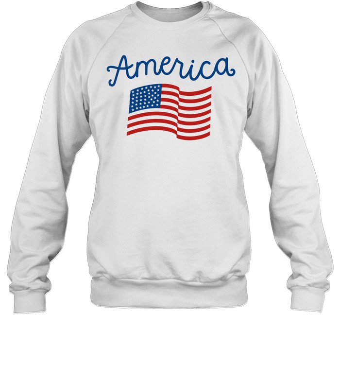 Deseret News American Flag Sweatshirt