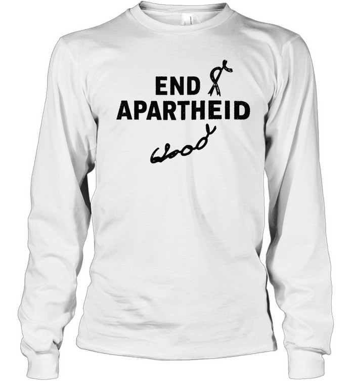 Finn Bennett End Apartheid Long Sleeve Tee