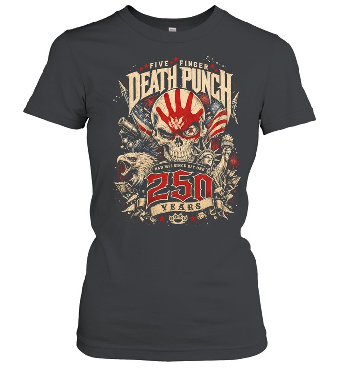 Five Finger Death Punch 250 Years Women T-Shirt