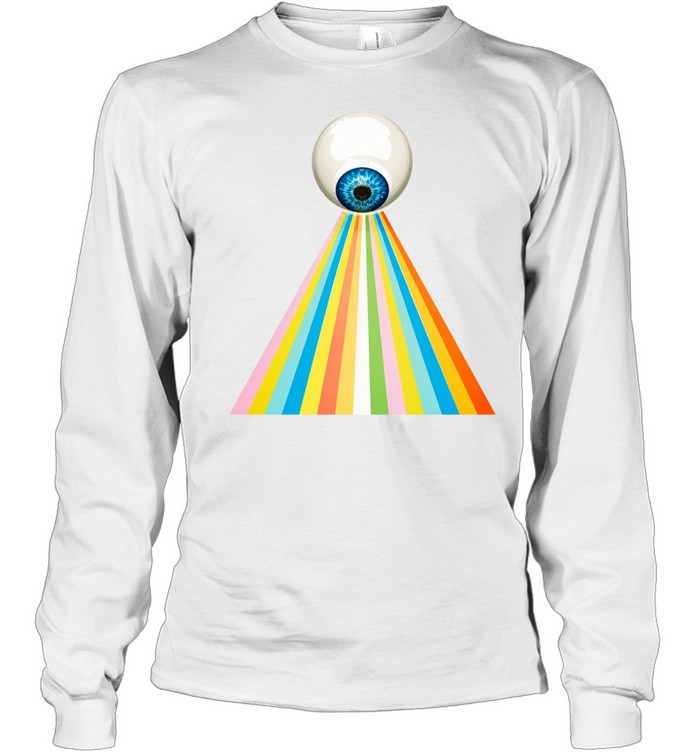 I Love Boosters Rainbow Eye Long Sleeve Tee