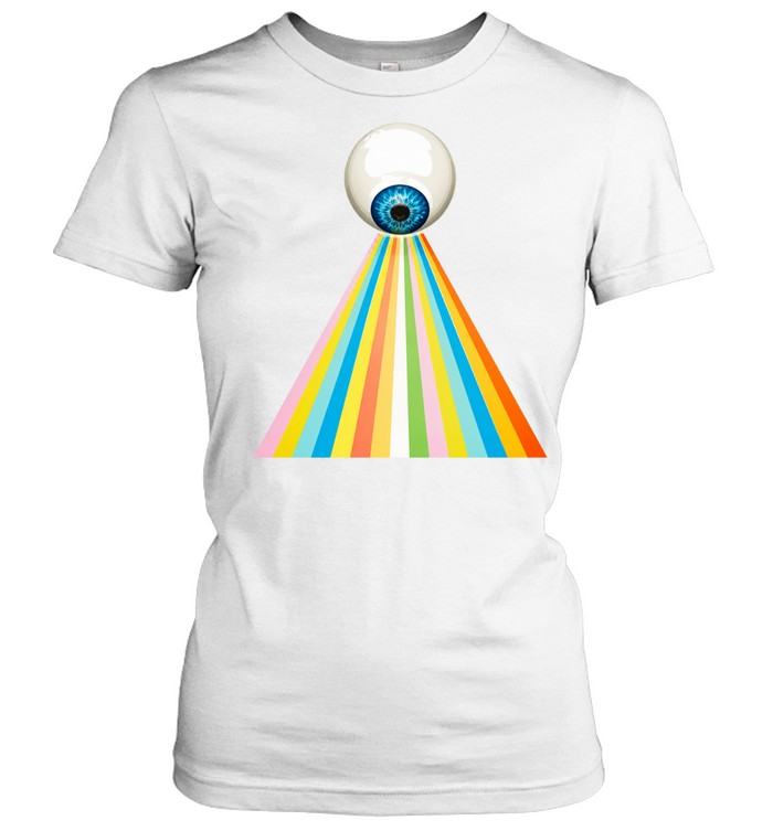 I Love Boosters Rainbow Eye Women T-Shirt