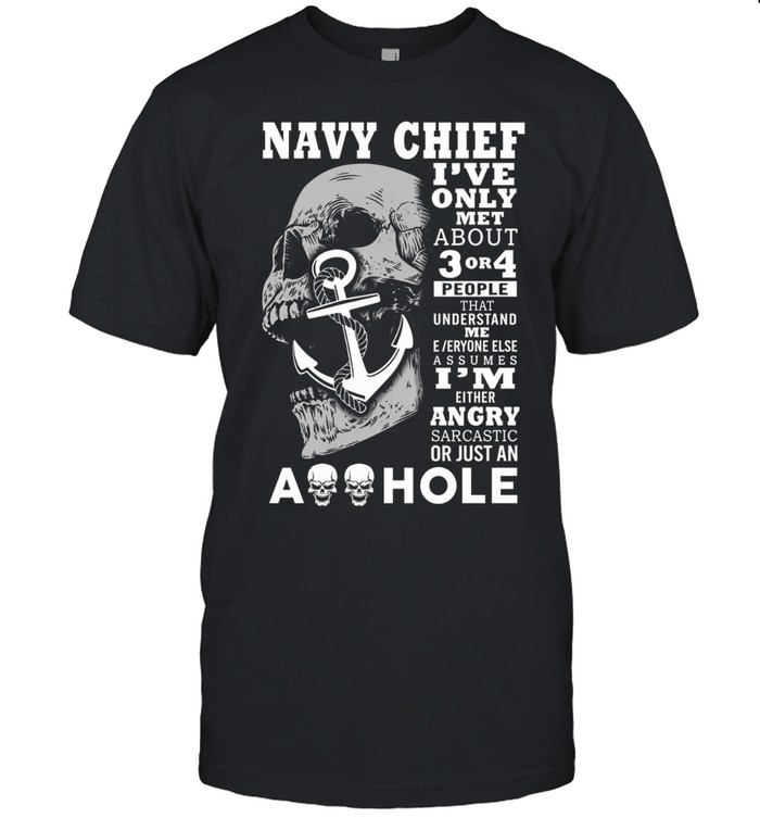 Navy Chief Angry Sarcastic Asshole Unisex T-Shirt