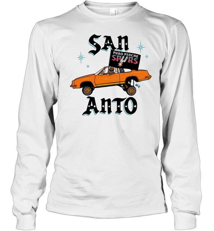San Antonio Spurs Game 7 Playoffs 2026 Puro Pinche Spurs Long Sleeve Tee