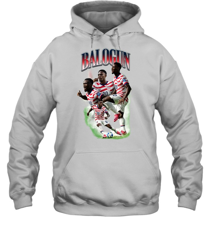 2026 World Cup Folarin Balogun USA Soccer No 20 Hoodie