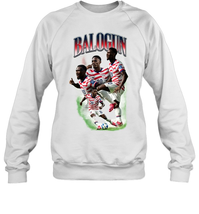 2026 World Cup Folarin Balogun USA Soccer No 20 Sweatshirt