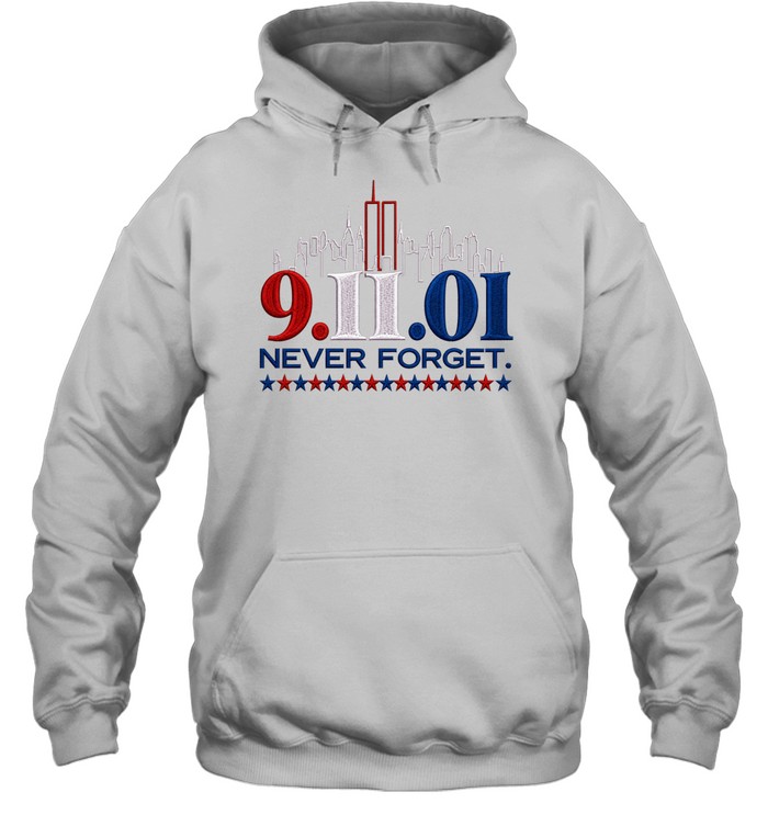 91101 Never Forget New York City Skyline Hoodie