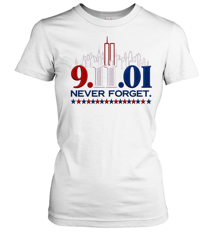 91101 Never Forget New York City Skyline Women T-Shirt
