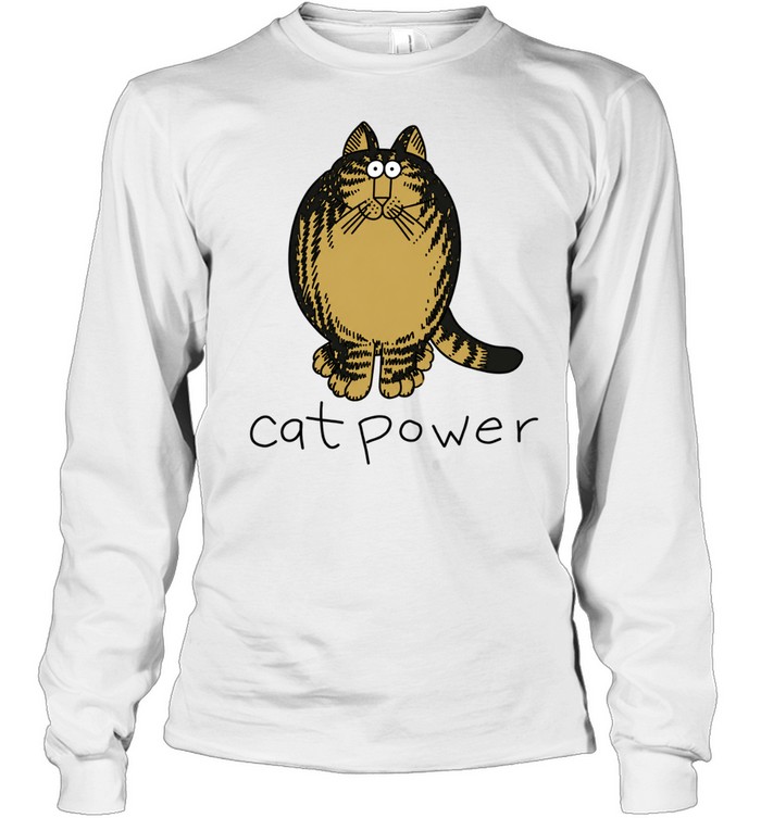 B Kliban Cat Power cartoon feline Long Sleeve Tee