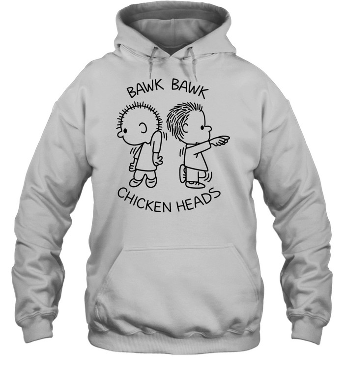 Bawk Bawk Chicken Heads Peanuts Charlie Brown Hoodie