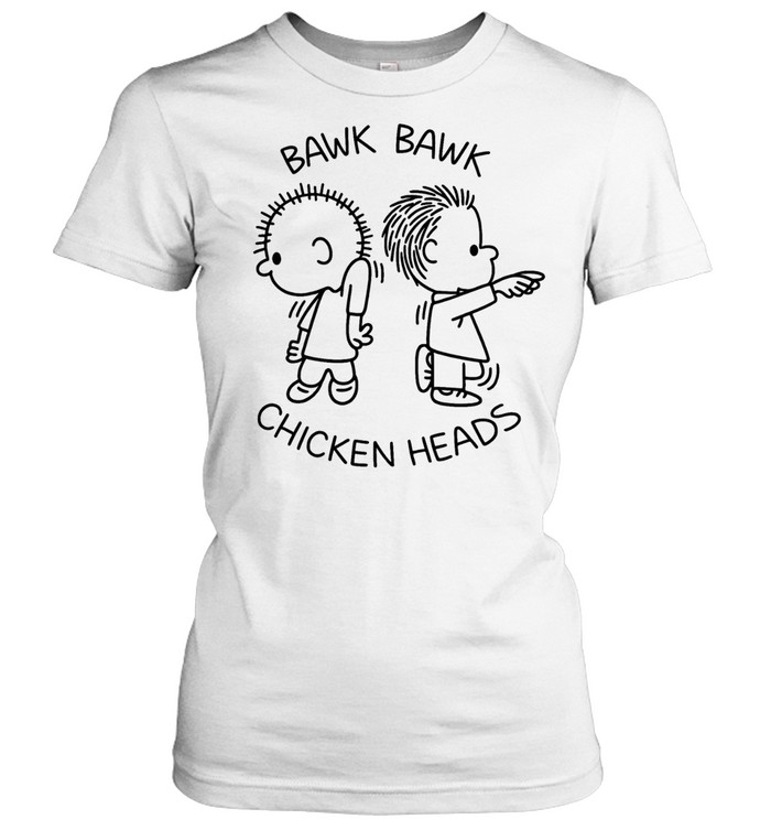 Bawk Bawk Chicken Heads Peanuts Charlie Brown Women T-Shirt