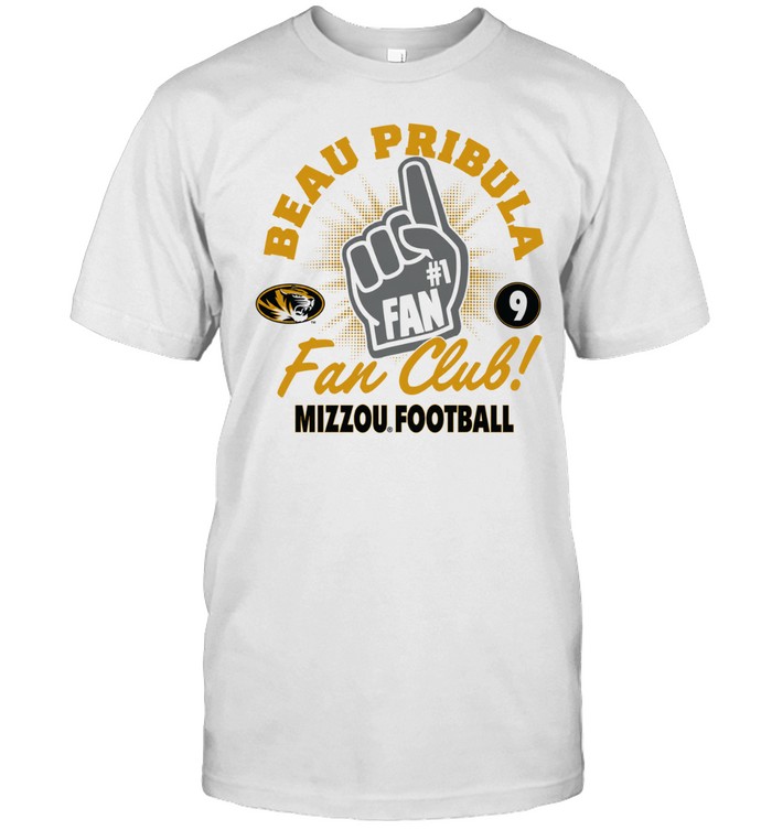 Beau Pribula no 1 fan club Missouri Tigers Unisex T-Shirt