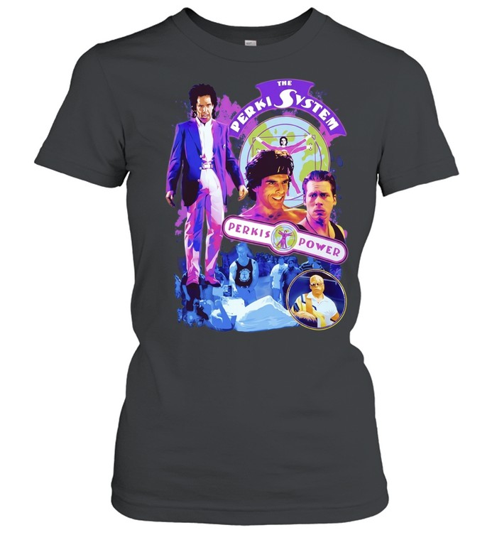 Ben Stiller The Perkis System Perkis Power Heavyweights Women T-Shirt