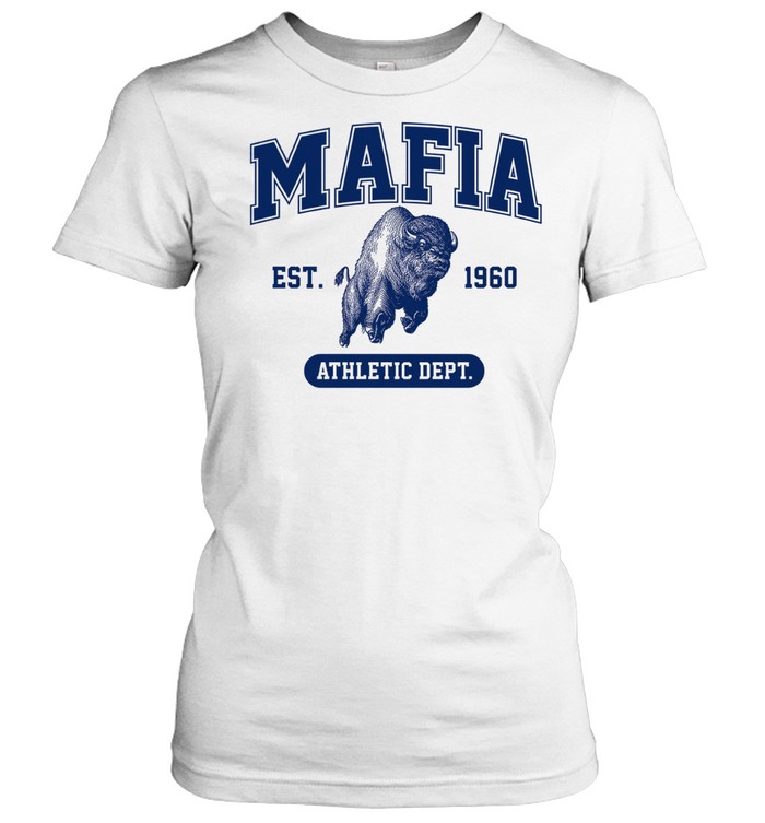 Bills Mafia Est 1960 Athletic Dept Women T-Shirt